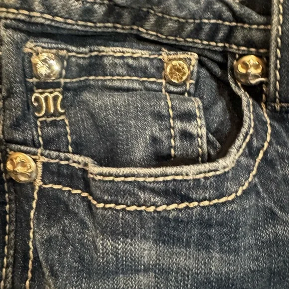 Miss Me Women's Blue Boot Cut Jeans - Picture 5 of 6